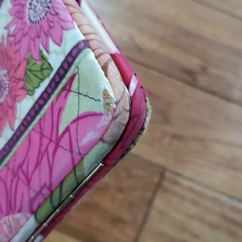 Vera Bradley clasp rectangle wallet